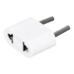 Адаптер UP! (Underprice) без заземления 1 гн. белый YK-302-WH