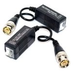 Передатчик видео Video Balun BNC для CCTV камер видеонаблюдения, 2шт