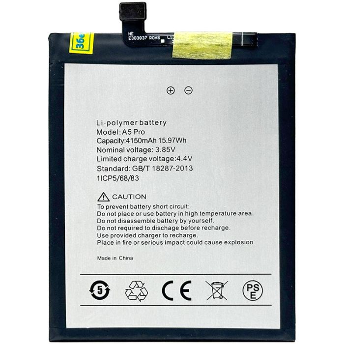 Акумулятор для Umidigi A5 Pro (4150 mAh)