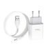 СЗУ Hoco C73A  2.4A with MicroUSB cable White