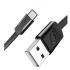 Кабель Usams Type-C U2 Flat 2A 1.2m Black
