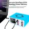 Быстрое зарядное устройство + беспроводная зарядка RELIFE RL-304S 4xUSB / 2xType-C PD3.0 / 2xUSB QC3.0 / 110W