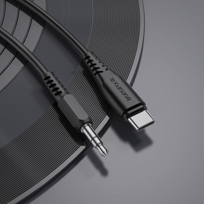 AUX-Кабель BOROFONE BL8 Type-C/1m black
