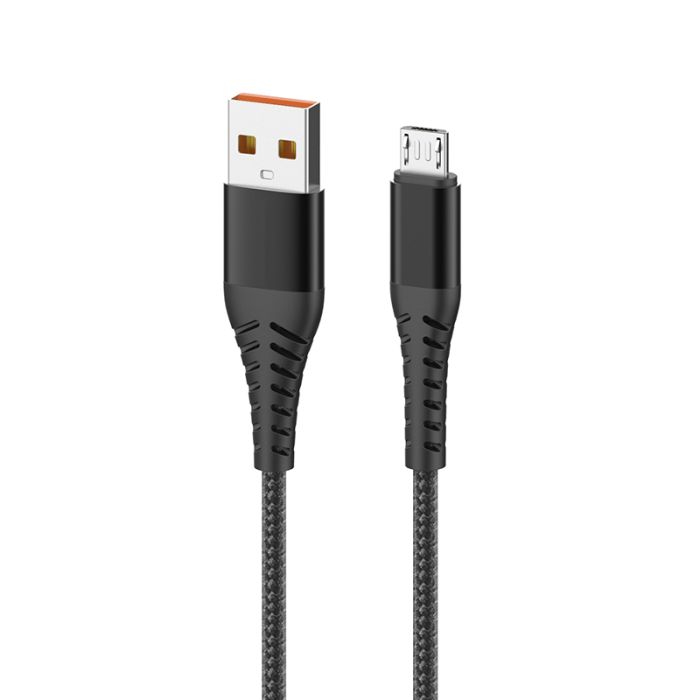 Кабель Biboshi A25 USB - Micro-USB 1m 5A black