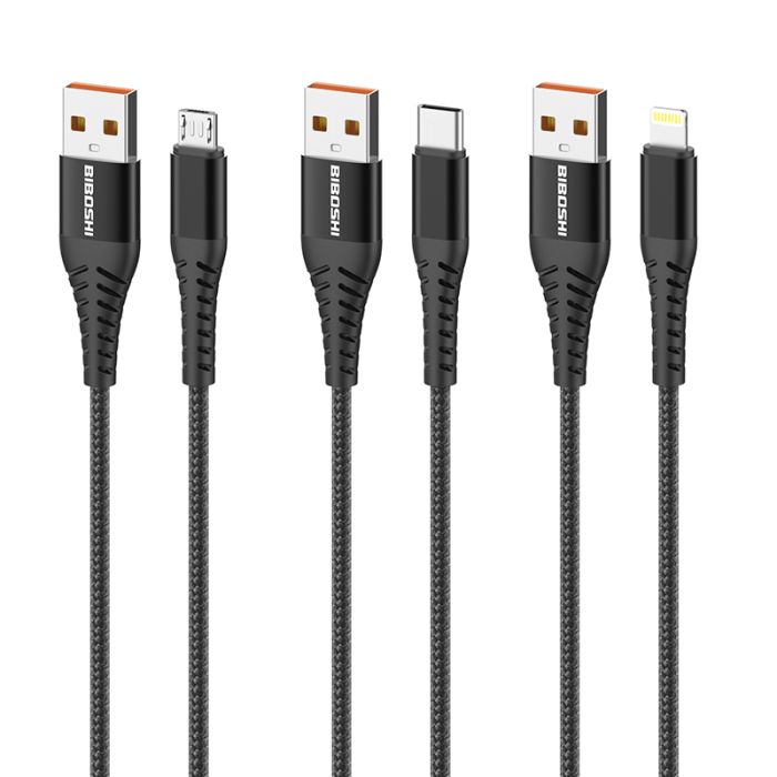 Кабель Biboshi A25 USB - Type-C USB 1m 5A black