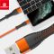 Кабель Biboshi A18 USB - Type-C 1m 3A black - orange