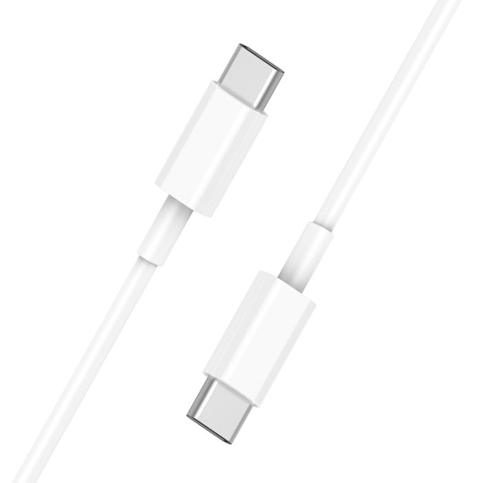 Кабель Biboshi A08 Type-C - Type-C 1m 5A white