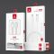 Кабель Biboshi A08 Type-C - Type-C 1m 5A white