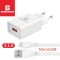 Мережевий зарядний пристрій Biboshi C11 1 USB 3.1A + кабель Micro-USB white