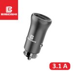 Автомобильное зарядное устройство Biboshi Z07 2 USB 3.1A silver