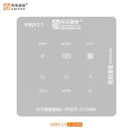 Трафарет BGA Amaoe HWYJ:1 смарт часы Huawei 2/3 / Hi1132, BES2500L, EAN617, A73LA1 (0.12mm)