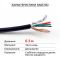 Кабель USB 2.0 - mini USB (AM/Mini 5 pin) Чорний 0.3м