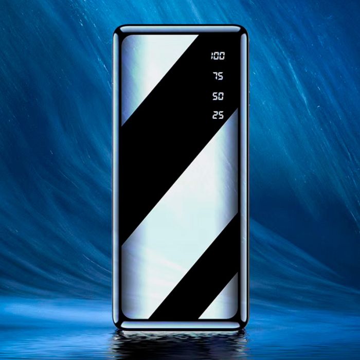 Power bank XIYT YZA0810 10000 mAh 2xUSB/Micro/Type-C/Lightning/Ліхтарик