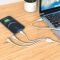 USB кабель Borofone BX66 3 в 1 Lightning/ Micro-USB/ Type-C 2A 1m білий