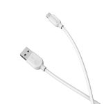 USB кабель Borofone BX14 Micro 2.4A 2m білий