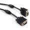 Кабель мультимедийный VGA 3.0m ferrits Vinga (VCPVGAF3BK)