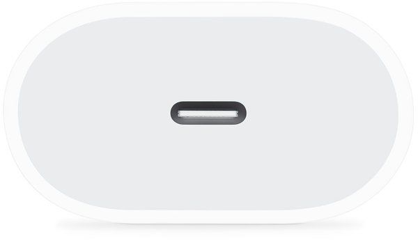 Сетевое зарядное устройство Apple Power Adapter MU7V2ZM/A 20W USB-C (Белый)