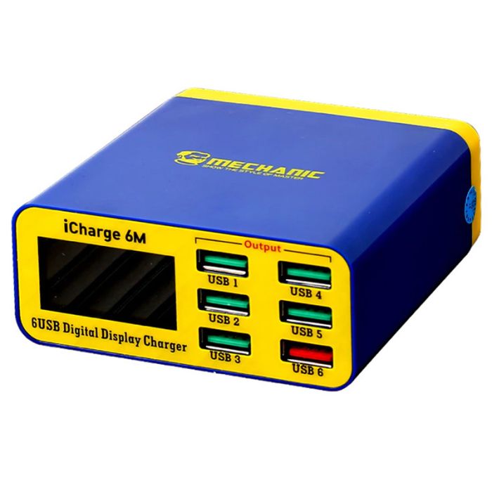 Швидкий зарядний пристрій Mechanic iCharge 6M 3.5A / 5xUSB / 1xUSB QC3.0 / 40W