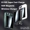 Power bank бездротовий XIYT Y211 / швидка зарядка / Magsafe / Magnetic / 22.5W + 15W / 10000 mAh Violet