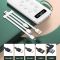 Power Bank VNpower K305 10000 mAh + кабель 4в1 USB/Micro/Type-C/Lightning/Ліхтарик Black
