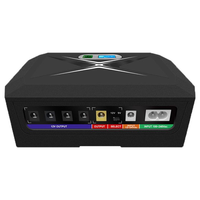 Джерело безперебійного живлення (ДБЖ, UPS) DCP60W для роутера, термінала, камери (60 Вт, 20800 mah) Black