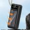Power bank XIYT Y110 30000 mah + кабель 4 в 1 USB/Micro/Type-C/Lightning/Ліхтарик/Сонячна панель Black