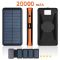 УМБ із сонячною панеллю XIYT HY-1803 / Power bank / 20000 mah / 2xUSB / Micro / Type-C Orange