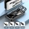 Power bank XIYT YZB0815 10000 mAh + кабель 4в1 USB / Micro / Type-C / Lightning / Ліхтарик White