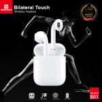 Беспроводные наушники Biboshi BO1 белые / вкладыши / bluetooth / 200 mAh