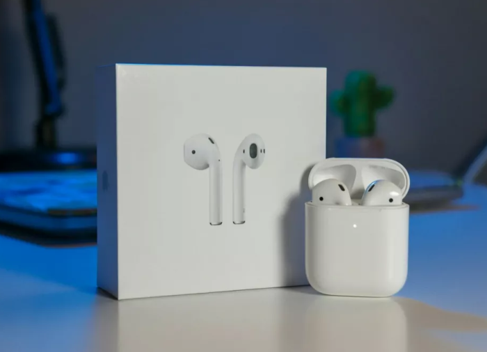 Бездротові навушники Danny Air Pods 2 топ чіп, кейс з бездротовою зарядкою