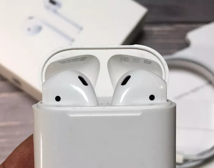 Бездротові навушники Danny Air Pods 2 топ чіп, кейс з бездротовою зарядкою