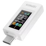 Багатофункціональний USB тестер KOWSI KWS-1902L Type-C / QC3.0 / 4-30V / 8A Білий