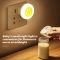 USB LED лампочка нічник смайлик в упаковці