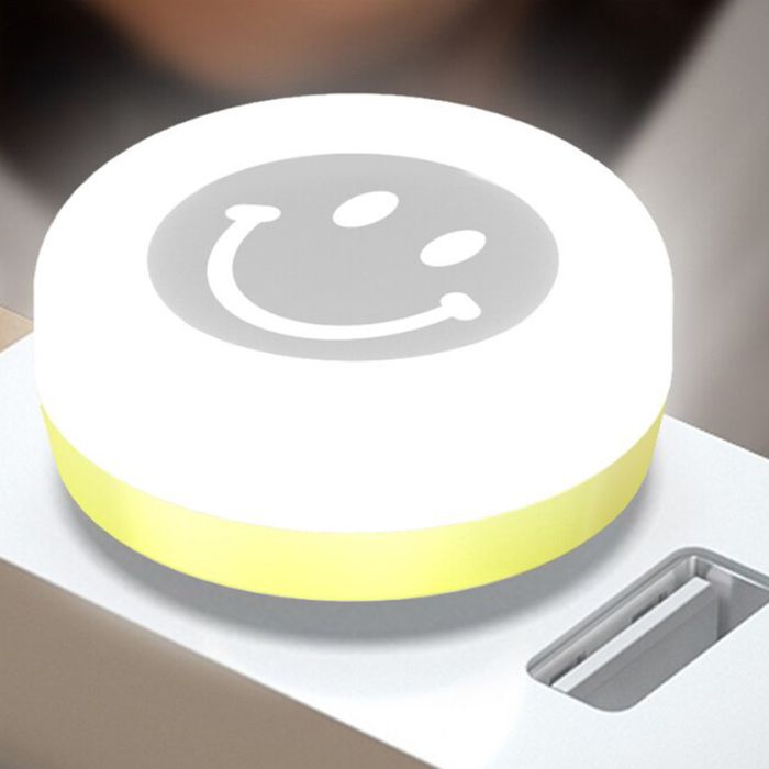 USB LED лампочка нічник смайлик в упаковці