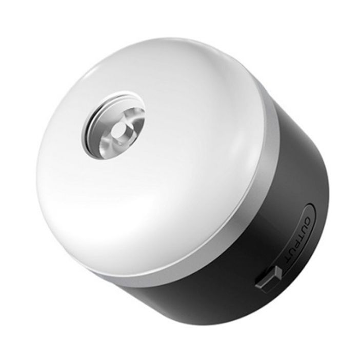 Ліхтар кемпінговий Camping Light M0 + Powerbank 3600 mAh / 5 режимів / магніт / гачок / IP65 / Type-C Black