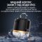 Ліхтар кемпінговий Camping Light M1 + Powerbank 7200 mAh / 5 режимів / магніт / гачок / IP65 / Type-C Black