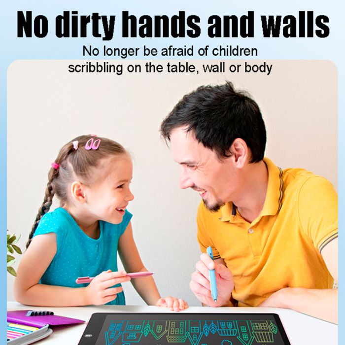 Планшет графический для рисования, заметок 16" LCD Writing Pad Black