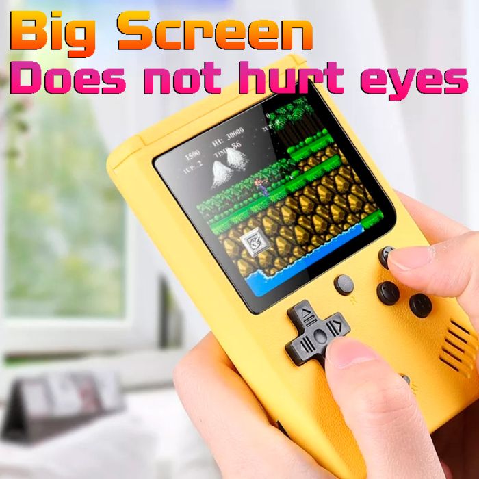 Портативная игровая приставка Gamemaster 500 in 1 джойстик, консоль, 8 bit Blue