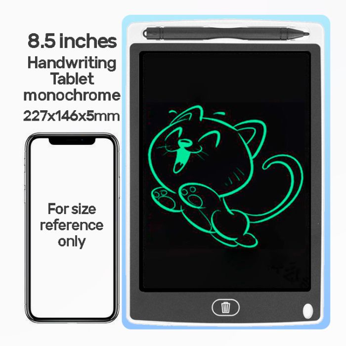 Планшет графический для рисования, заметок 8.5" LCD Writing Pad White