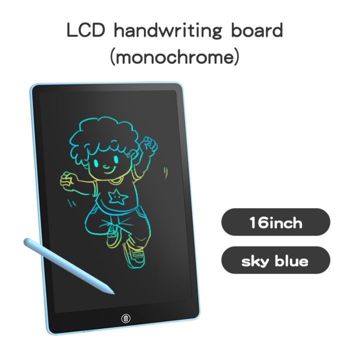 Планшет графический для рисования, заметок 16" LCD Writing Pad Blue