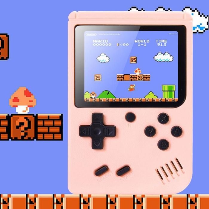 Портативна ігрова приставка Gamemaster 500 in 1 джойстик, консоль, 8 bit Grey