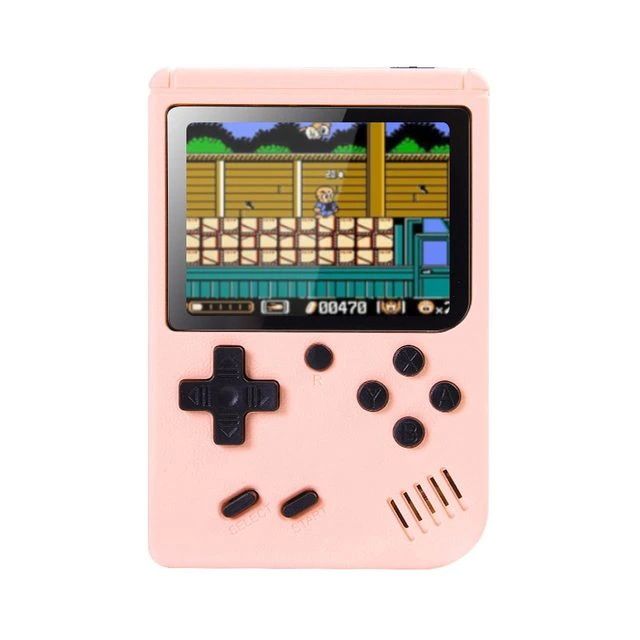 Портативна ігрова приставка Gamemaster 500 in 1 джойстик, консоль, 8 bit Pink
