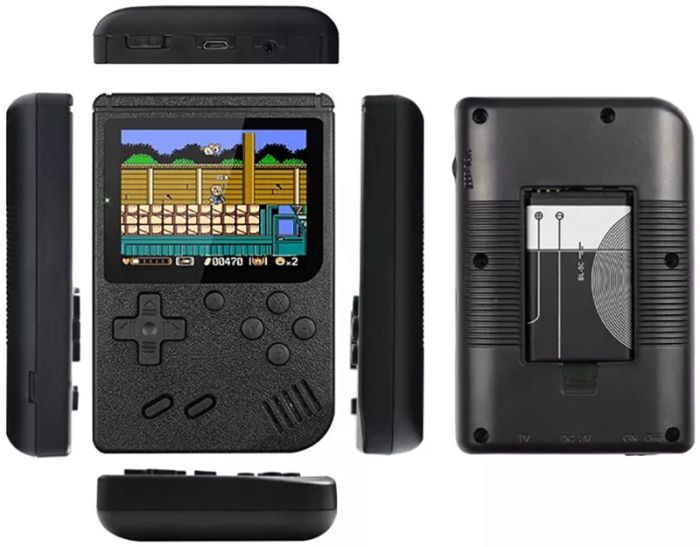 Портативная игровая приставка Gamemaster 500 in 1 джойстик, консоль, 8 bit Yellow