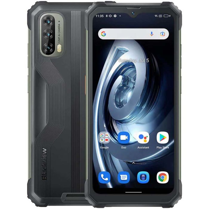 Смартфон Blackview BV7100 6/128GB / 6.58" / 13000 mAh / IP68 / IP69K Conquest Black (без коробки)