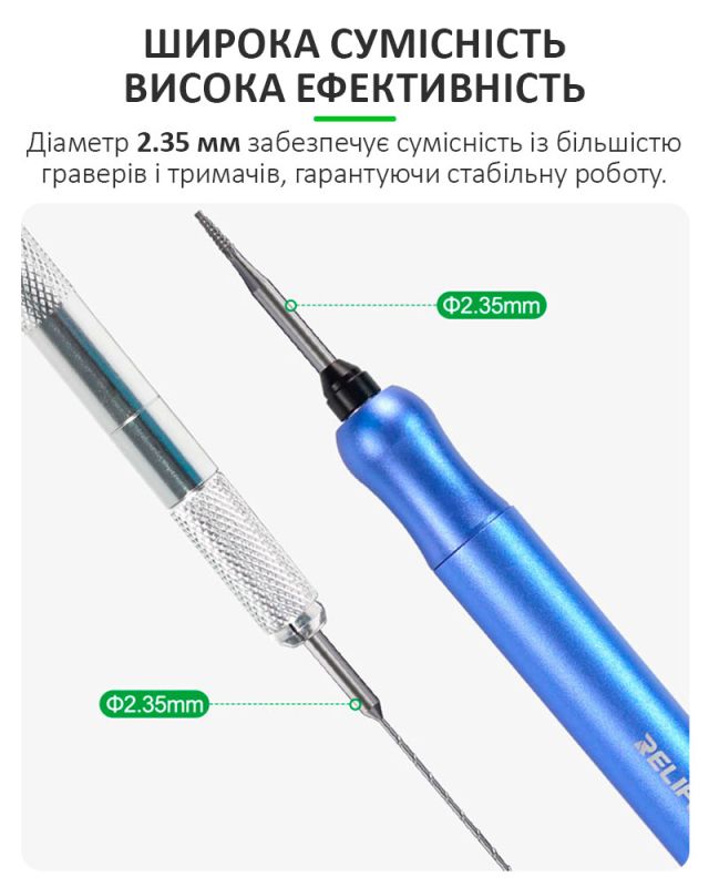 Набір екстрактор + свердло RELIFE TX1 для видалення пошкоджених гвинтів у смартфонах, планшетах