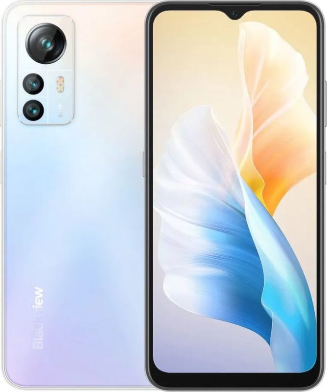 Смартфон Blackview A85 8/128 GB / 6.5'' / 4480мАч / 50 Мп / Sky Mirror (без коробки)