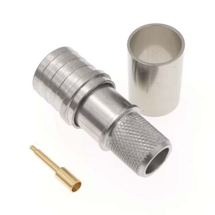 Роз'єм конектор QMA male (тато) обжимний для кабелю 5D-FB RG6 RG5 LMR300 RG304 РК-75