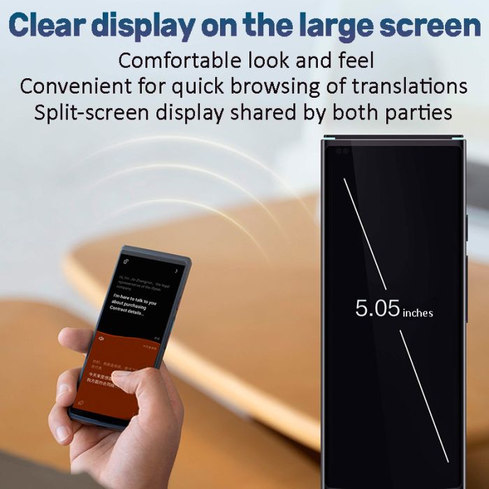 Умный переводчик iFlytek 4.0 с искусственным интеллектом / 2000 mAh / Bluetooth / LTE