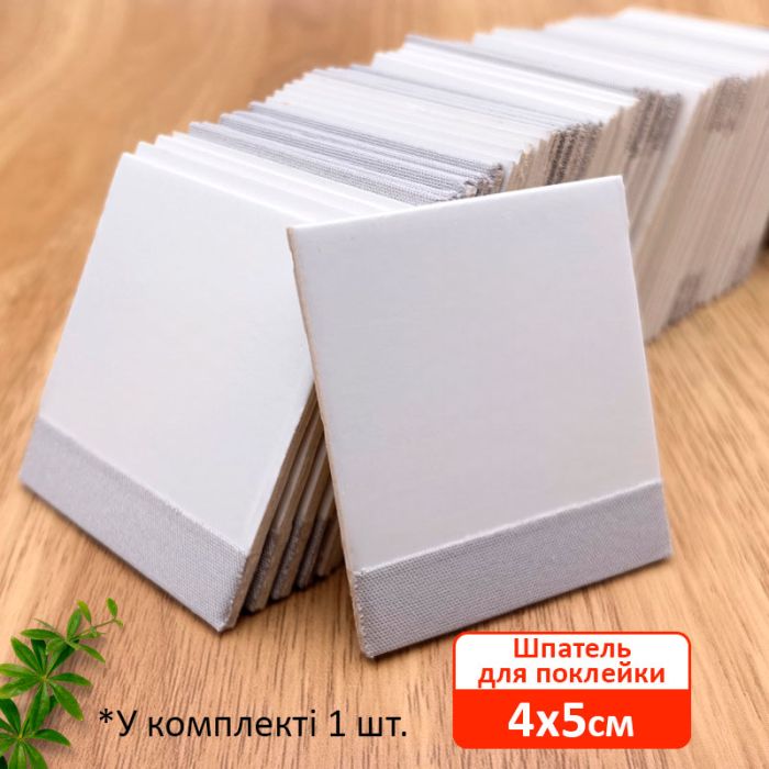 Шпатель для поклейки захисного скла, гідрогелевої плівки 40*50мм