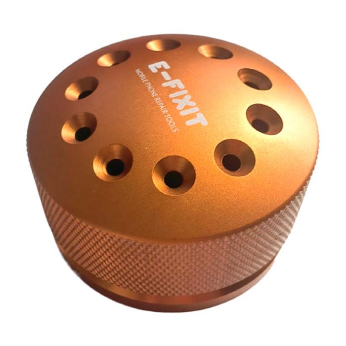 Подставка для отверток, инструментов E-Fixit / вращение 360° / 10 отделений / Gold